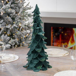 Large sized Leaf conical Tree table top - ironyhome