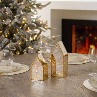 LED Glass House Decor - ironyhome