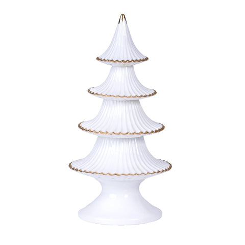 LED Tower Tree Glazed Porcelain Table Top - ironyhome