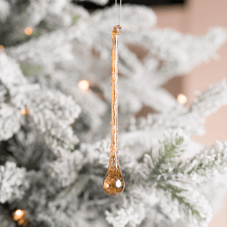 Legacy Gold Drop hanging ornament - Irony Home