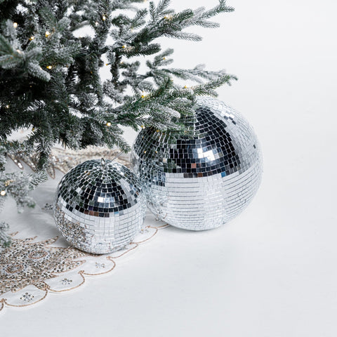 Life - Size Mirror Ball Ornament Packaging - ironyhome