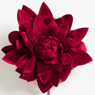 Lush Burgundy Sunflower Pick - Irony Home