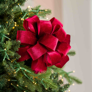 Lush Burgundy Velvet Tree Pick - Irony Home