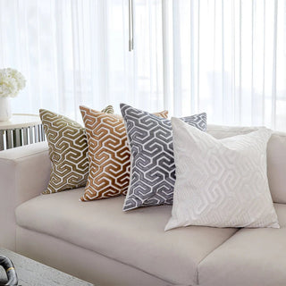 Lyra Grey & Ivory Collection Set — 4 Pieces - ironyhome