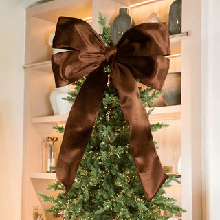 Medium Wired Velvet Bow - Irony Home