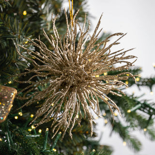 Metallic Gold Starburst Ornament - ironyhome