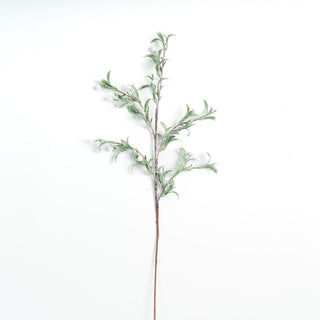 Mistletoe Christmas Tree Pick with White Winterberries - ironyhome