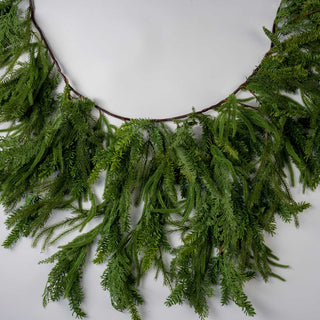 Mixed Cypress Leaves Garland - ironyhome