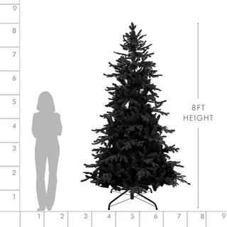 Mixed Flocked Christmas tree - ironyhome