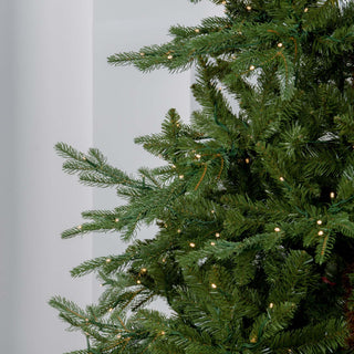 Mixed Foliage Green Pre - Lit Christmas Tree - ironyhome