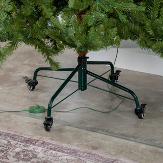Mixed Foliage Green Pre - Lit Christmas Tree - ironyhome