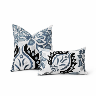 Monochrome Modern Paisley Collection Set — 4 Pieces - ironyhome