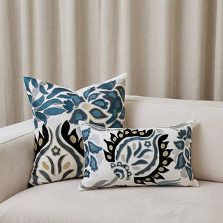 Monochrome Modern Paisley Collection Set — 4 Pieces - ironyhome