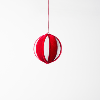 Multicolor Striped Mica Ball - 12cm - Irony Home