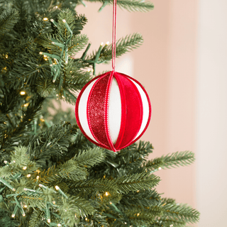 Multicolor Striped Mica Ball - 12cm - Irony Home