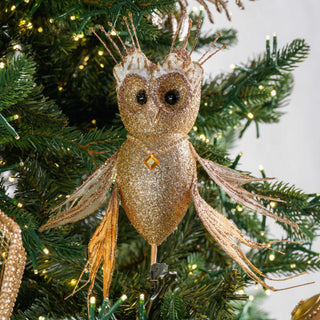Night Owl Clip - on Ornament - ironyhome