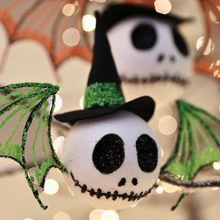 Nightmare Before the Holidays Frankenbat Halloween Decoration - ironyhome