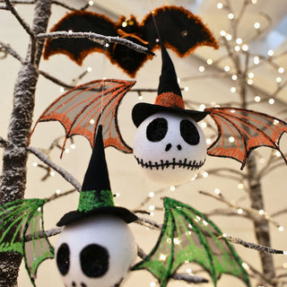 Nightmare Before the Holidays Frankenbat Halloween Decoration - ironyhome