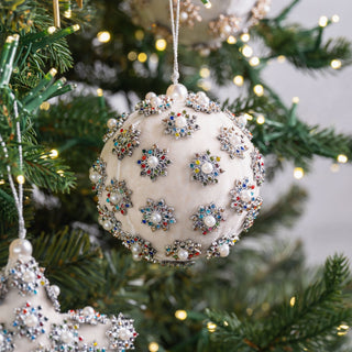 Nostalgia Ivory Star Ornament - ironyhome