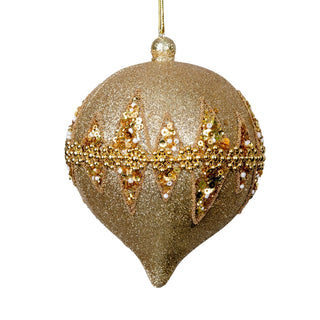 Ornament with Sequin & Beads - ironyhome