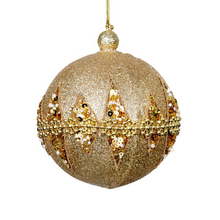 Ornament with Sequin & Beads - ironyhome