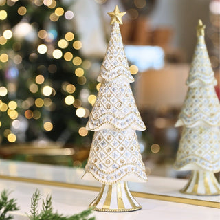 Ornate Diamond Neo Cone Tabletop Tree - ironyhome
