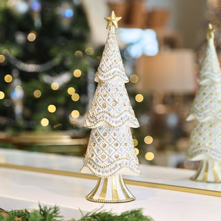 Ornate Diamond Neo Cone Tabletop Tree - ironyhome