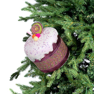 Pink Mini Cake Festive Ornament - ironyhome