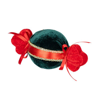 Playful Small Red & Green Foam Candy Ornamen - ironyhome