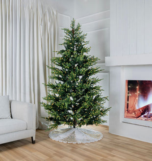 Pre - Lit Spruce Artificial Christmas Tree - ironyhome