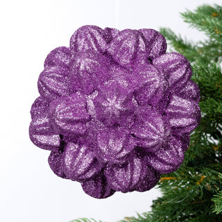 Purple Meringue Festive Ornament - ironyhome