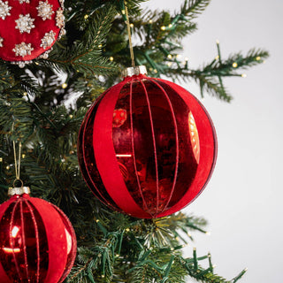 Red Ball Ornament - ironyhome