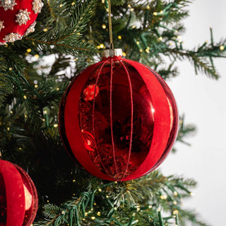 Red Ball Ornament - ironyhome