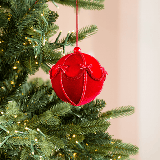 Red Ball with Bow - Irony Home