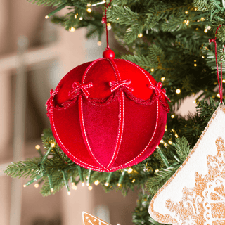 Red Ball with Bow - Irony Home