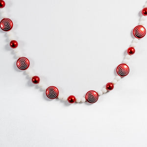 Red Lolly Candy Festive Garland