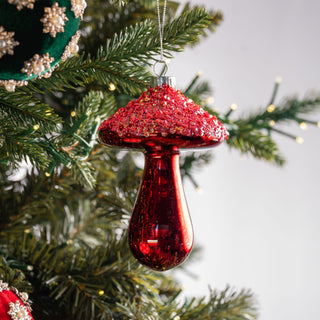 Red Mushroom Hanging Ornament - ironyhome