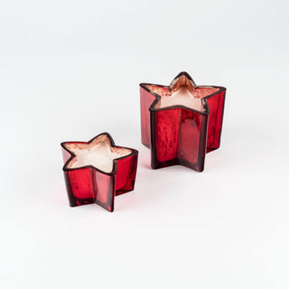 Red Star Wax Filled Votive - ironyhome