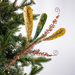 Rustic Fern Spray Tree Pick - ironyhome