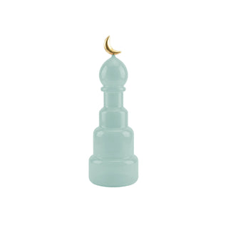 Serene Crescent Glass Tower - ironyhome