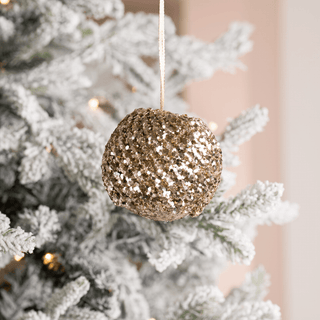 Shimmering Sequence Glitter Ball - Irony Home