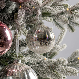 Silver Ball Ornament - ironyhome
