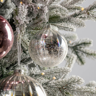 Silver Ball Ornament - ironyhome