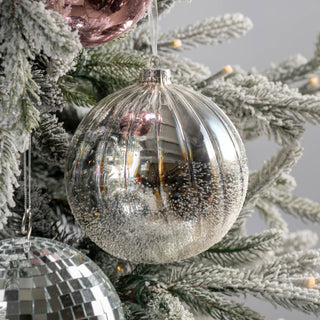 Silver Ball Ornament - ironyhome