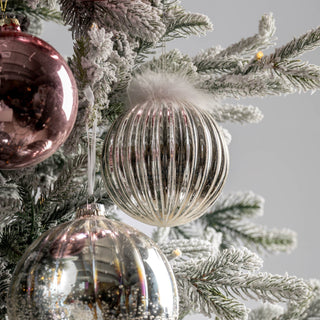 Silver Ball Ornament - ironyhome