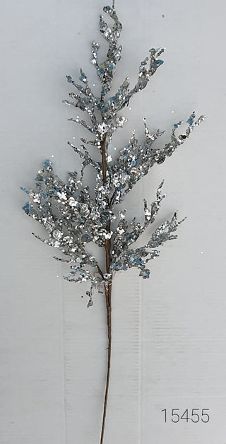 Silver Sequin Festive Pick - ironyhome