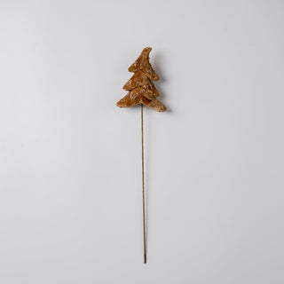 Soft Neutral Christmas Tree Pick With Sequins - ironyhome