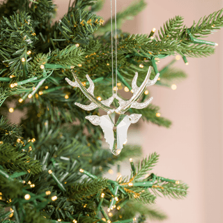 Solid Deer Head Ornament - Irony Home
