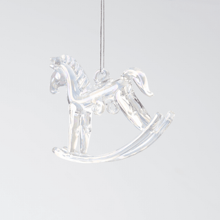 Solid Rocking Horse Ornament - Irony Home