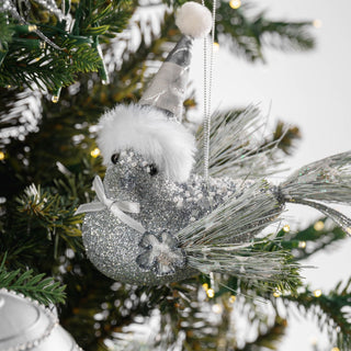 Sparrow Bird Clip - on Ornament - ironyhome